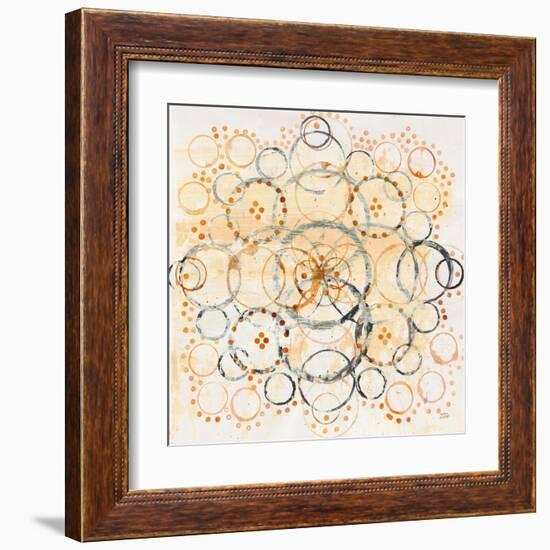 Henna Mandala II Crop-Melissa Averinos-Framed Art Print