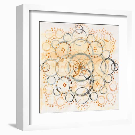 Henna Mandala II Crop-Melissa Averinos-Framed Art Print