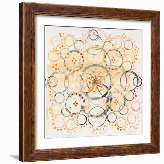 Henna Mandala II Crop-Melissa Averinos-Framed Art Print