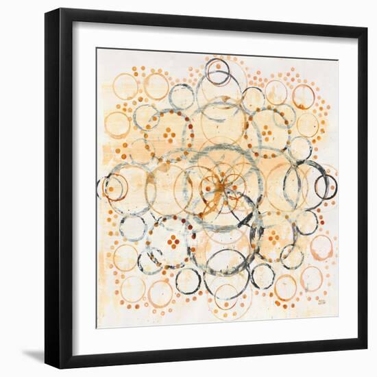 Henna Mandala II Crop-Melissa Averinos-Framed Art Print