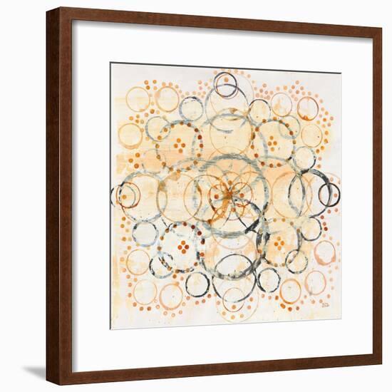 Henna Mandala II Crop-Melissa Averinos-Framed Art Print