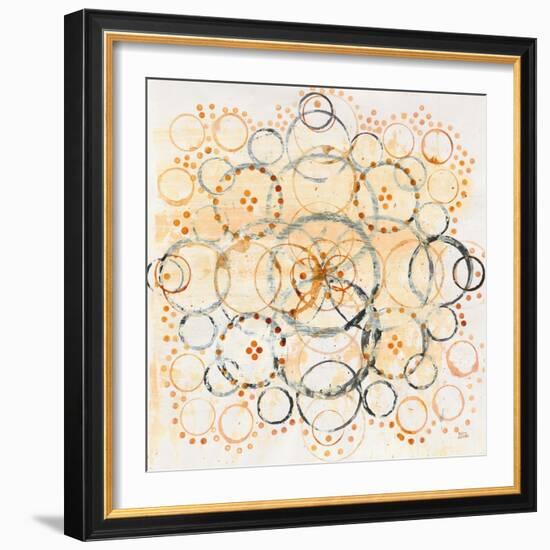 Henna Mandala II Crop-Melissa Averinos-Framed Art Print