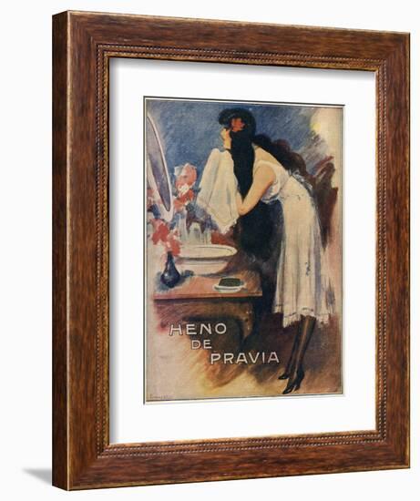 Heno De Pravia Soap-null-Framed Art Print