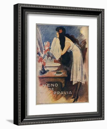 Heno De Pravia Soap-null-Framed Art Print