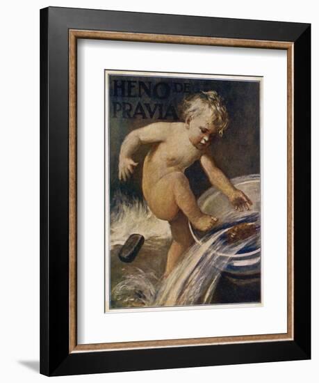 Heno De Pravia Soap-null-Framed Art Print