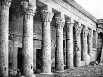 Temple Interior, Karnak, Nubia, Egypt, 1887-Henri Bechard-Giclee Print