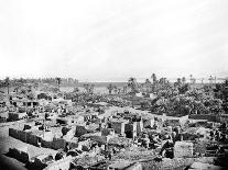 Sacred Lake and Temple Ruins, Karnak, Nubia, Egypt, 1887-Henri Bechard-Giclee Print