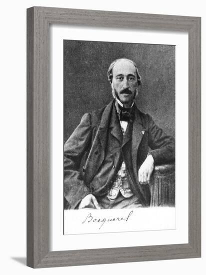 Henri Becquerel, French Physicist, C1890S-Felix Nadar-Framed Giclee Print