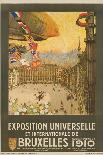 Exposition Universelle Et Internationale De Bruxelles Poster-Henri Cassiers-Framed Premier Image Canvas