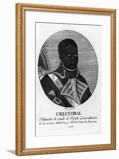Henri Christophe, King of Haiti, 1806-Rea-Framed Giclee Print