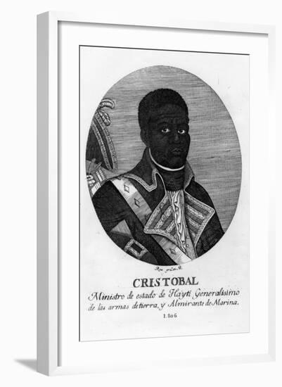 Henri Christophe, King of Haiti, 1806-Rea-Framed Giclee Print