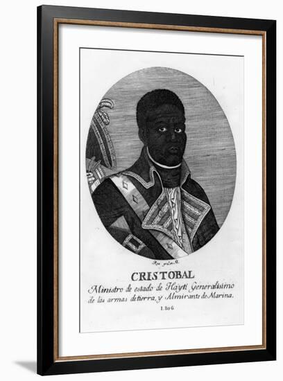 Henri Christophe, King of Haiti, 1806-Rea-Framed Giclee Print