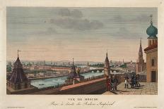 View of Moscow, Taken from the Balcony of the Imperial Palace, 1812-Henri Courvoisier-Voisin-Framed Giclee Print