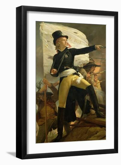 Henri De La Rochejaquelein (1772-94), Leader of the Revolt in the Vendee, 1817-Pierre Narcisse Guérin-Framed Giclee Print