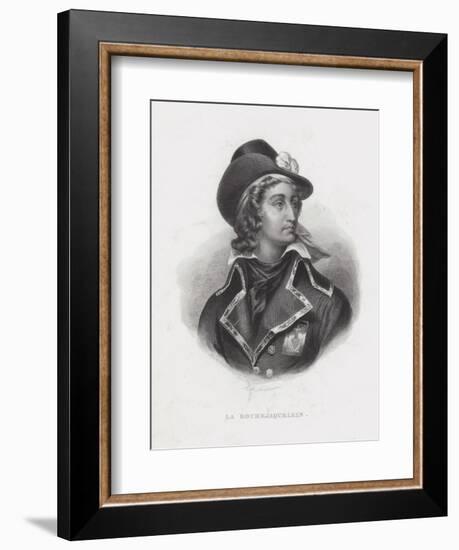 Henri De La Rochejaquelein, French Royalist General of the Vendee Revolt-null-Framed Giclee Print