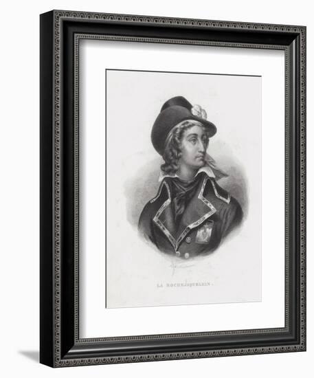 Henri De La Rochejaquelein, French Royalist General of the Vendee Revolt-null-Framed Giclee Print