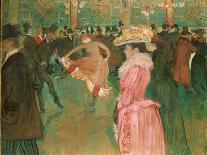 Moulin Rouge: La Goulue-Henri de Toulouse-Lautrec-Art Print