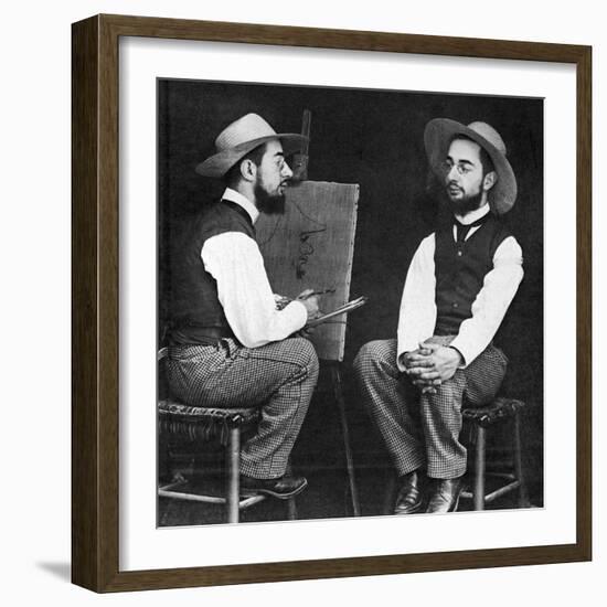 Henri De Toulouse-Lautrec-Henri de Toulouse-Lautrec-Framed Photographic Print