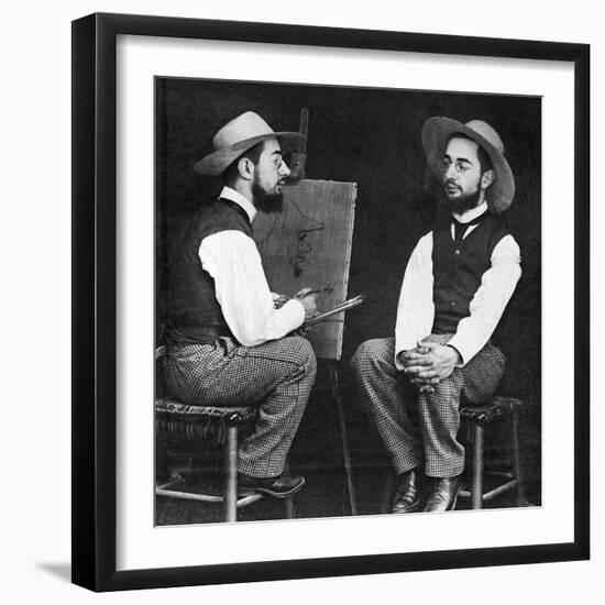 Henri De Toulouse-Lautrec-Henri de Toulouse-Lautrec-Framed Photographic Print