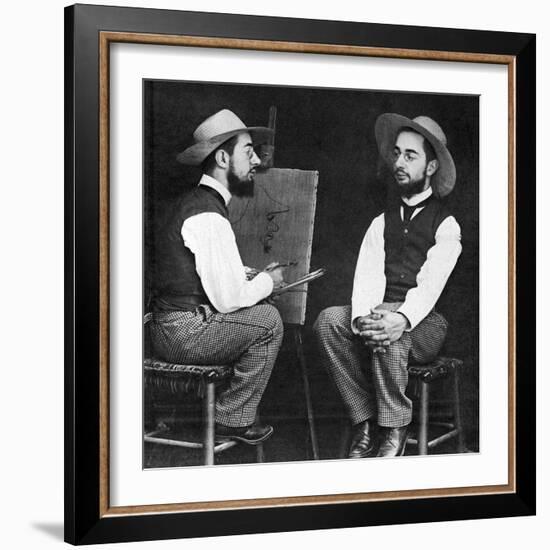 Henri De Toulouse-Lautrec-Henri de Toulouse-Lautrec-Framed Photographic Print