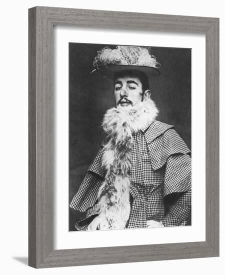 Henri De Toulouse-Lautrec-Henri de Toulouse-Lautrec-Framed Photographic Print