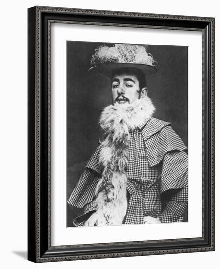 Henri De Toulouse-Lautrec-Henri de Toulouse-Lautrec-Framed Photographic Print