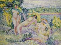 La chevelure (The Head of Hair),Henri-Edmond Cross, 1892. Musee d'Orsay, Paris, France-Henri Edmond Cross-Art Print