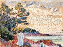 The Cypresses at Cagnes, 1908-Henri Edmond Cross-Giclee Print