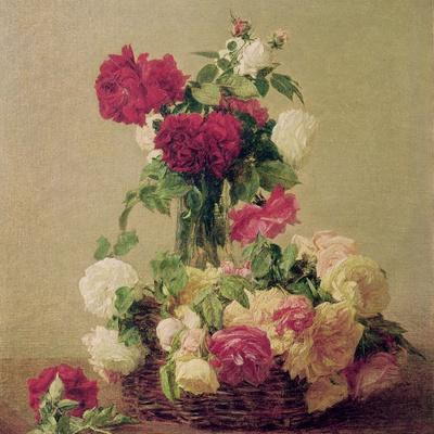 Roses, 1891' Giclee Print - Henri Fantin-Latour | Art.com