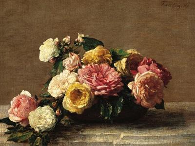 Henri Fantin-Latour Roses Wall Art: Prints, Paintings & Posters