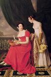 Madame Riesener and Her Sister, Madame Longroy, 1802-Henri Francois Riesener-Framed Giclee Print