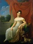 Portrait of Sofia Apraxina, 1818-Henri-Françoiss Riesener-Giclee Print