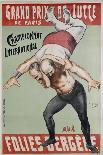 Wrestling Championship of Paris at the Folies Bergere-Henri Gabriel Ibels-Laminated Giclee Print