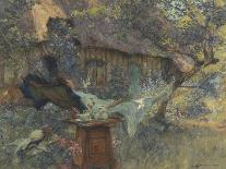 Cottage and Heart-Henri-Gaston Darien-Framed Premier Image Canvas