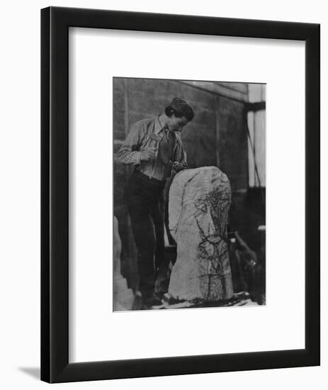 Henri Gaudier-Brzeska, C.1910-English Photographer-Framed Premium Giclee Print