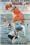 Wimereux Travel Poster-Henri Gray-Framed Giclee Print