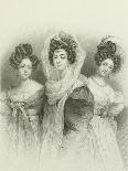 Three Beauties-Henri Grevedon-Giclee Print