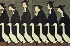 The Geese, Anti-Clerical Caricature from "L'Assiette au Beurre", 17th May 1902-Henri Gustave Jossot-Framed Premier Image Canvas