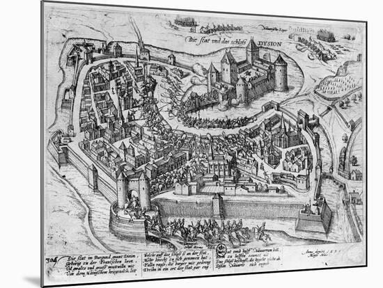 Henri IV (1553-1610) Entering Dijon-null-Mounted Giclee Print