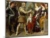 Henri IV Conferring the Regency upon Marie de'Medici , c.1830-4-Ferdinand Victor Eugene Delacroix-Mounted Giclee Print