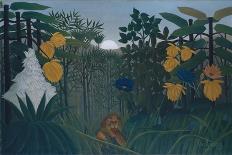Detail of The Dream, 1910-Henri JF Rousseau-Mounted Giclee Print