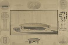Dôme des Invalides : projet de tombeau pour Napoléon Ier-Henri Labrouste-Framed Giclee Print