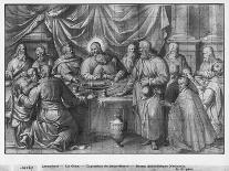 Life of Christ, the Meal at the House of Simon the Pharisee-Henri Lerambert-Premier Image Canvas