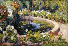 The Nymphs in the Garden, Les Nymphes dans un Jardin-Henri Martin-Giclee Print