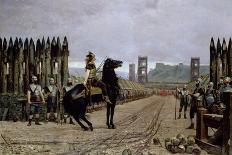Hannibal Crossing the Rhone-Henri-Paul Motte-Giclee Print