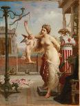 Weighing Cupid-Henri Pierre Picou-Giclee Print