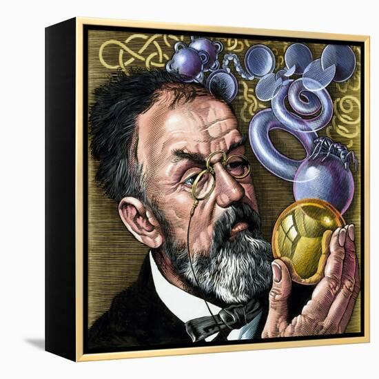 Henri Poincare, French Mathematician-Bill Sanderson-Framed Premier Image Canvas