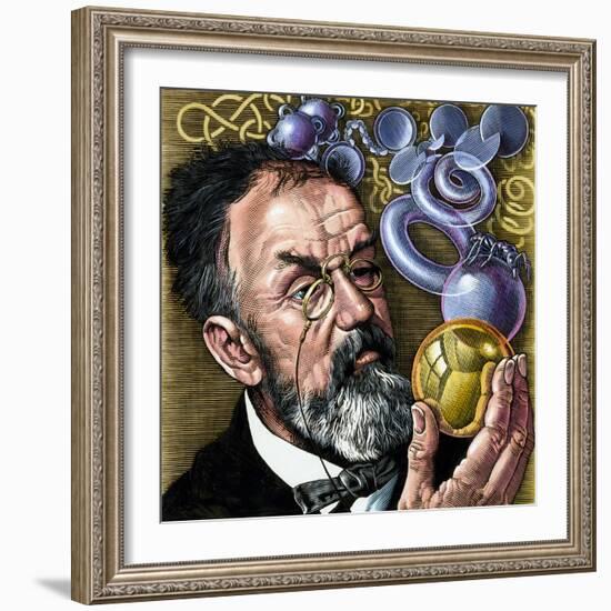 Henri Poincare, French Mathematician-Bill Sanderson-Framed Premium Photographic Print