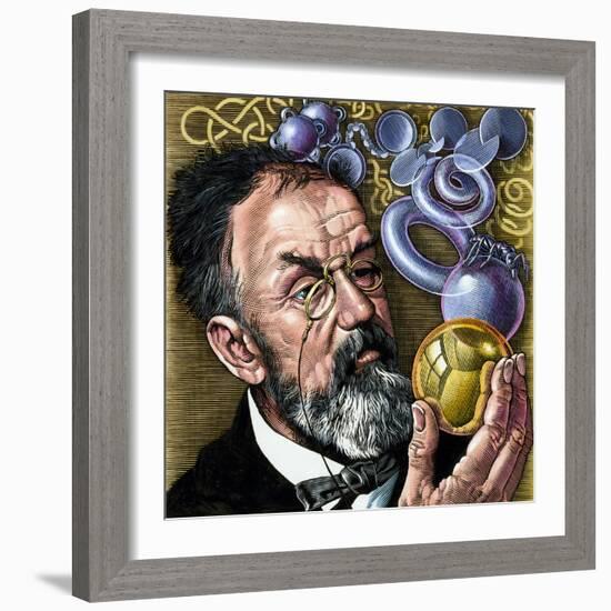 Henri Poincare, French Mathematician-Bill Sanderson-Framed Premium Photographic Print