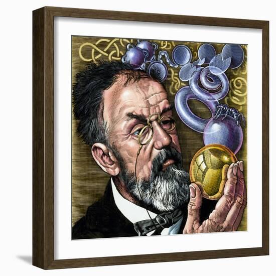 Henri Poincare, French Mathematician-Bill Sanderson-Framed Premium Photographic Print